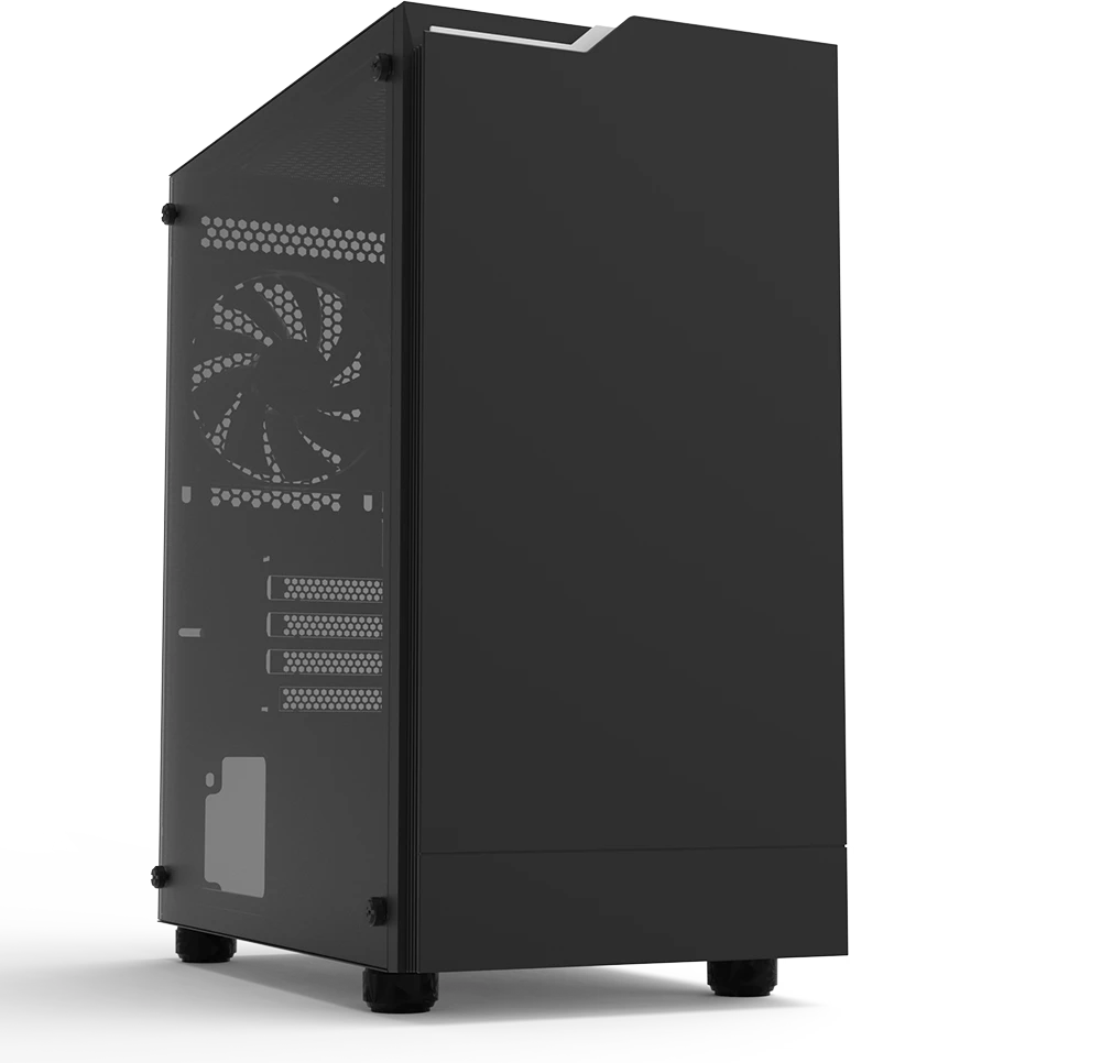 ZALMAN korpusas T4 PLUS, Mini Tower, mATX, 2xUSB 3.0, 1xUSB 2.0, 1x 120mm ARGB ventiliatorius, juodas