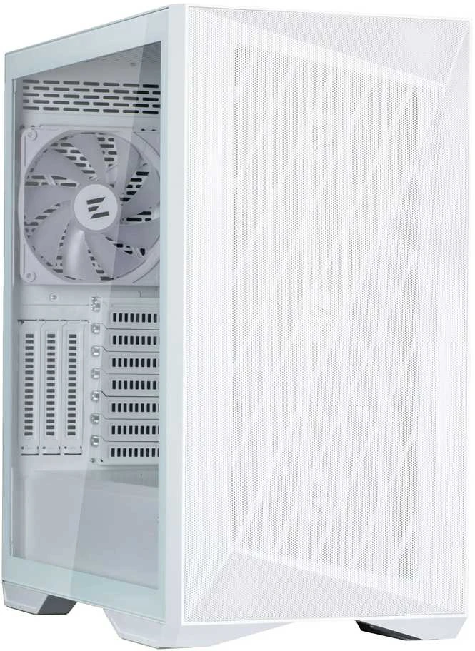 Zalman Z9 Iceberg MS ATX ARGB ventiliatorius x4, baltas