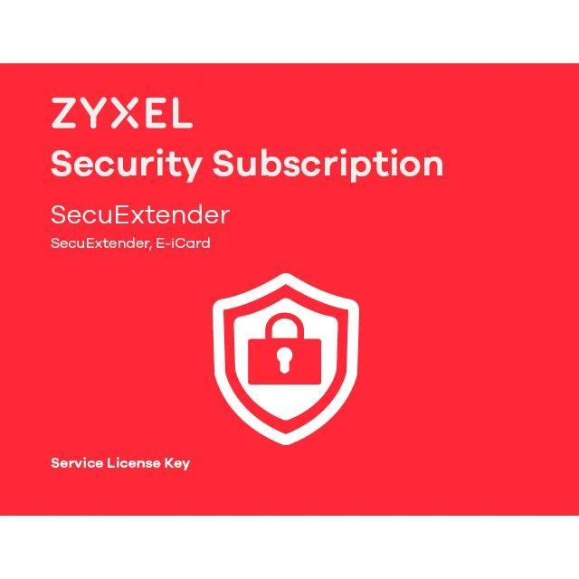 „ZYXEL“ LICENIJA, skirta „ZYWALL FIREWALL PRIETAISAMSSECUEXTENDER“, „E-ICARD SSL VPN MAC OS X CLIENT 1“ LICENCIJA