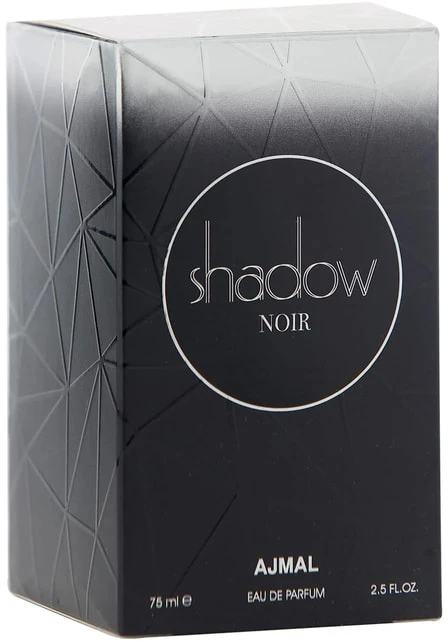 Ajmal, Shadow Noir, Eau De Parfum, uniseksas, 75 ml