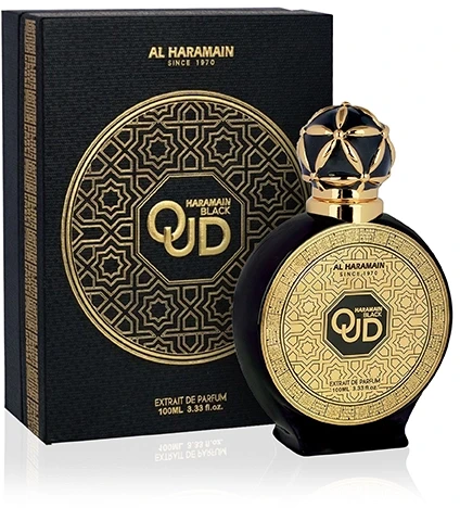 Al Haramain Juodas Oud Extracto De Perfume 100un