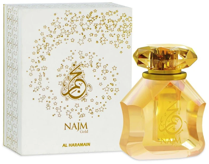 Al Haramain Najm Gold kvepiantis aliejus 18 ml (unisex)