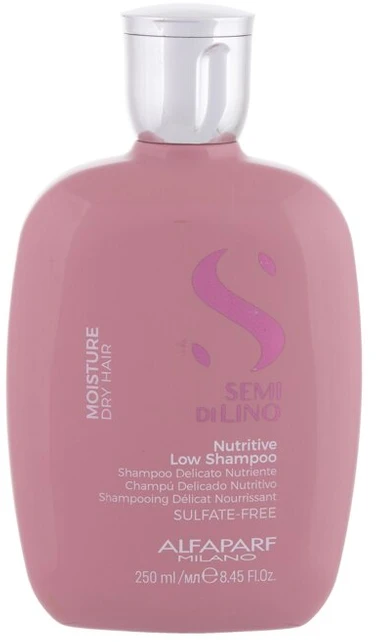 AlfaParf Semi Di Lino Drėkinamasis Nutritive Low drėkinamasis šampūnas, 250ml