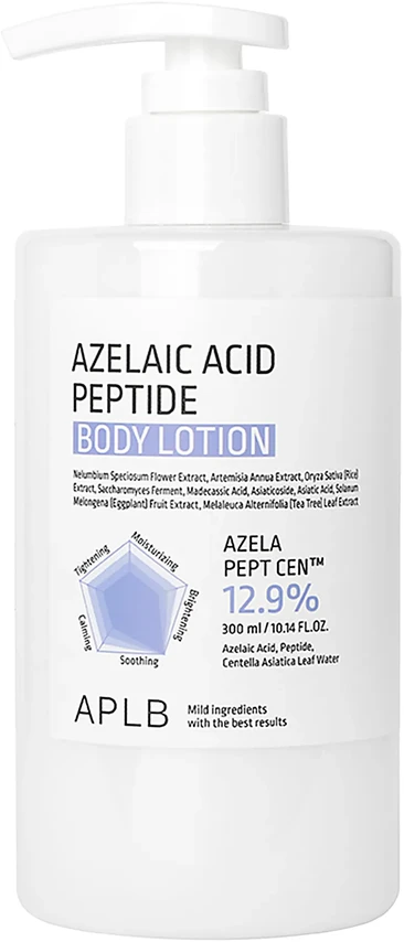 APLB Azelaic Acid Peptide Losjonas kūnui, 300 ml