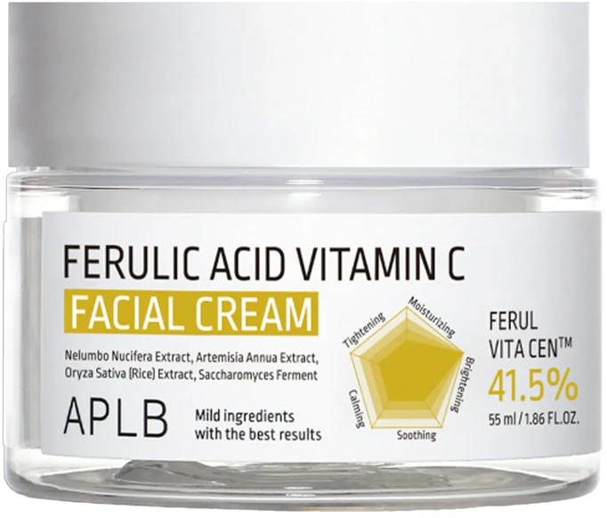 APLB Ferulic Acid Vitamin C Facial Kreminis, 55 ml