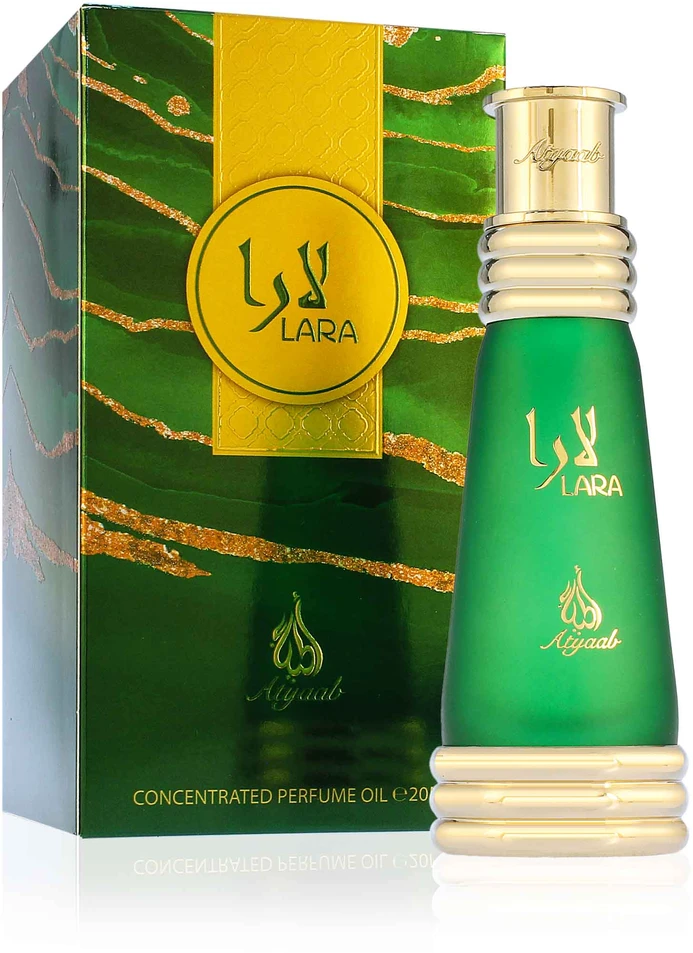 Atyaab Khadlaj Lara Žalias CPO aliejiniai kvepalai unisex, 20 ml