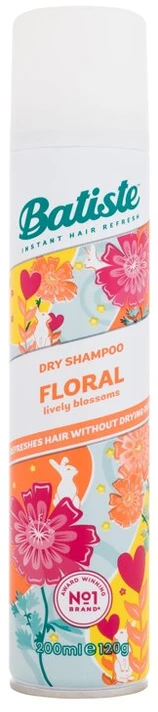 Batiste Floral Sausas šampūnas unisex, 200 ml