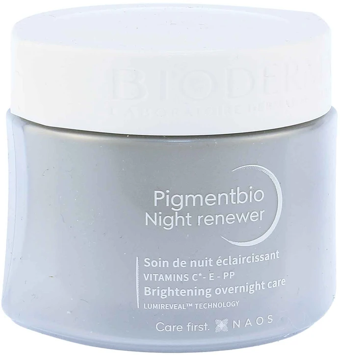 Bioderma Pigmentbio Night Reewer naktinis skaistinantis kremas, 50 ml