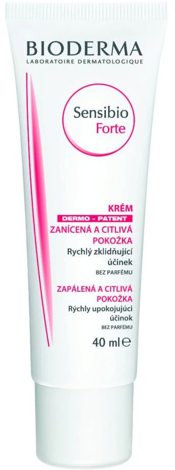 Bioderma Sensibio Forte Drėkinamasis ir raminamasis kremas, 40 ml