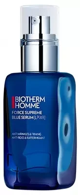 Biotherm Homme Force Supreme Mėlyna Serum Anti-Wrinkles & Firming stangrinantis veido serumas nuo raukšlių vyrams, 30 ml