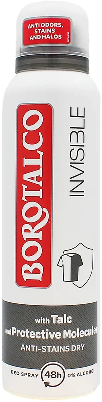 Borotalco Invisible Deo Purškiklis 150 ml