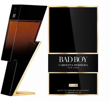 Carolina Herrera Bad Boy Eliksyras Eau De Parfum Purškiklis 150ml