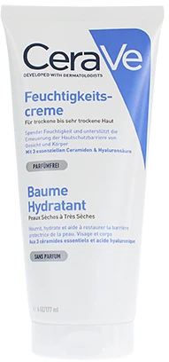 Drėkinamasis veido ir kūno kremas sausai ir labai sausai odai Cerave Moisturising Cream, 177 ml