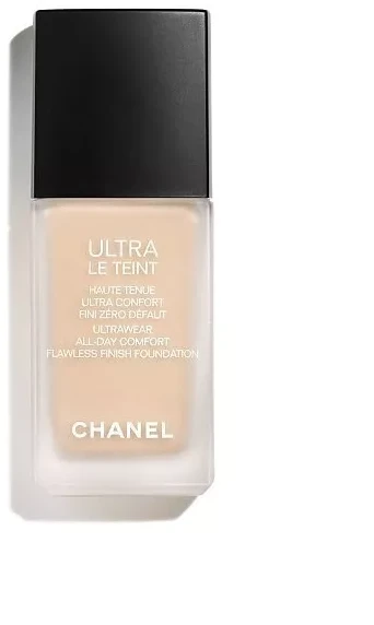 Chanel Ilgai išliekantis skystas makiažo pagrindas „Ultra Le Teint Fluide“ (nepriekaištingos apdailos makiažo pagrindas) 30 ml
