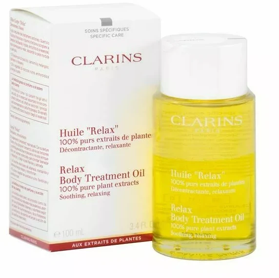Clarins Relax Body Treatment Oil atpalaiduojantis kūno aliejus, 100 ml