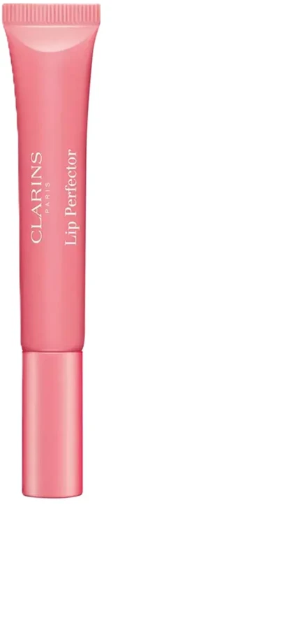 Clarins Lip Perfector Shimmer lūpų blizgis, atspalvis: 06- Rosewood Shimmer, 12 ml
