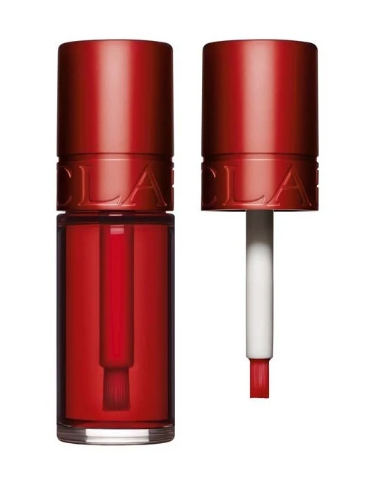Clarins Vanduo Lip Stain skysti lūpų dažai, atspalvis: 03 Raudona Vanduo, 7 ml