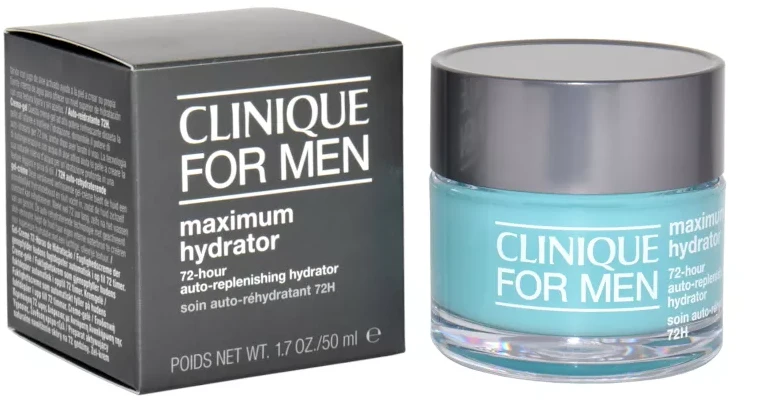 Clinique "For Men Maxi Mum Hydrator" (72 valandų savaime atsinaujinantis drėkiklis) 50 ml