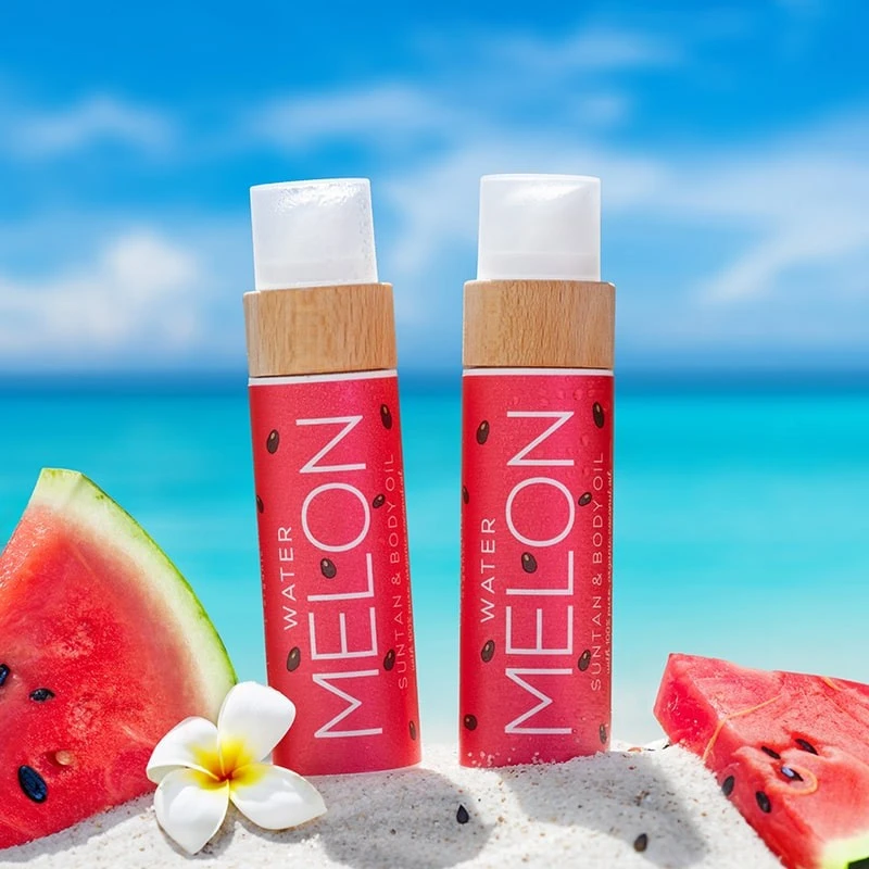 Cocosolis Sun & Tan Body Oil Watermelon įdegio ir kūno aliejus, 100 ml