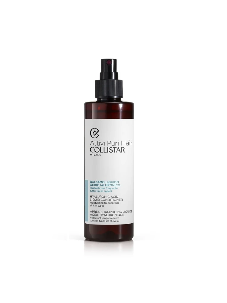 "Collistar" drėkinamasis kondicionierius su hialurono rūgštimi "Attivi Puri" (skystas kondicionierius su hialurono rūgštimi) 200 ml