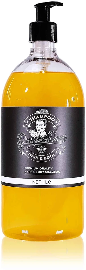 Dapper Dan Hair and Body Šampūnas šampūnas ir kūno prausiklis vyrams, 1000 ml