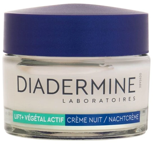 Diadermine Lift+ Botology priešsenėjimo pažangi naktinė veido kremas 35+