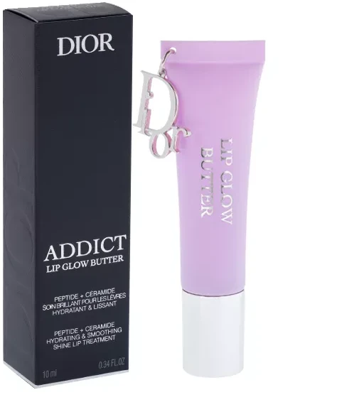 Dior Addict Lip Glow Butter lūpų blizgis, atspalvis: 102 Glazed Lavender, 10 ml