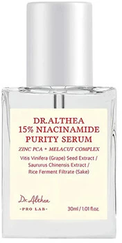 Dr. Althea 15% Niacynamide Purity Serum maitinantis veido serumas, 30 ml