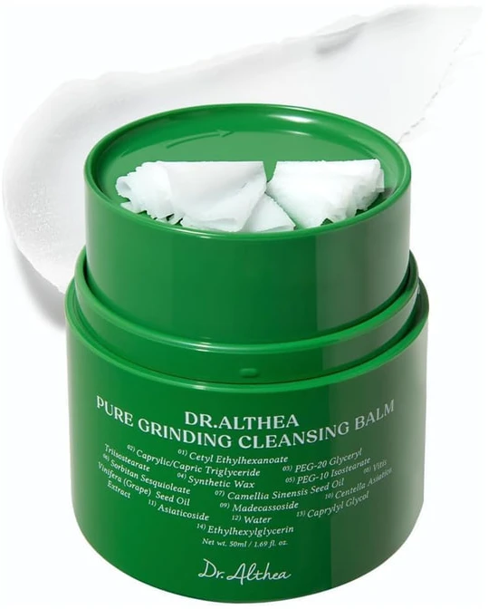 Dr. Althea Pure Grinding Cleansing Balm Raminamojo poveikio balzamas makiažui valyti, 50 ml