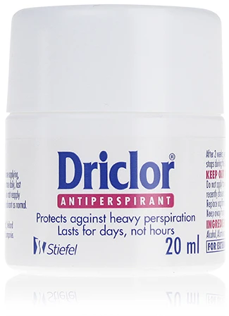 Driclor antiperspirantas