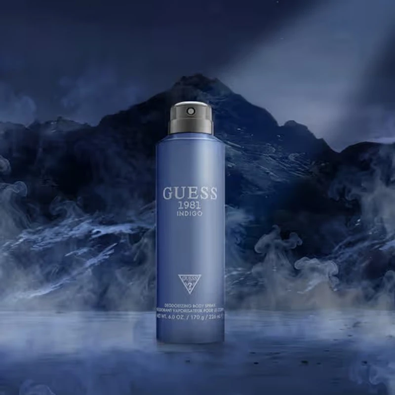 Guess Guess Guess 1981 Indigo vyrams skirtas dezodorantas purškiklis (226 ml)