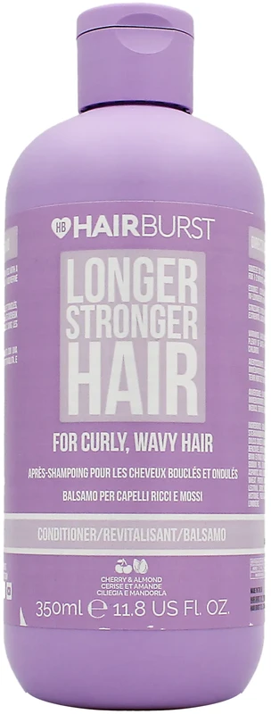Hairburst Conditioner for Skirtas garbanotiems plaukams and Wavy Hair kondicionierius garbanotiems ir banguotiems plaukams, 350 ml