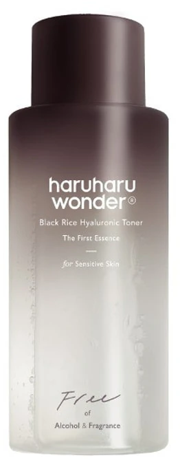 Haruharu Wonder Juodas Rice Hyaluronic Toneris veido tonikas su juodųjų ryžių ekstraktu ir hialurono rūgštimi, 150 ml
