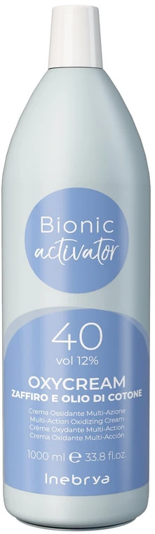 Inebrya Bionic Activator Oxycream plaukų dažai, 1000 ml