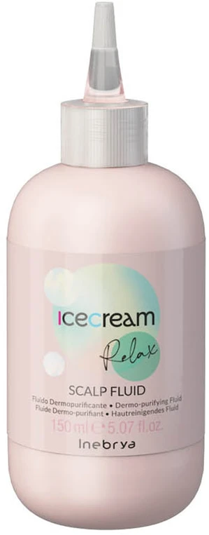 Inebrya Ice Kreminis Relax Scalp Fluid skystas galvos odos šveitiklis, 150 ml