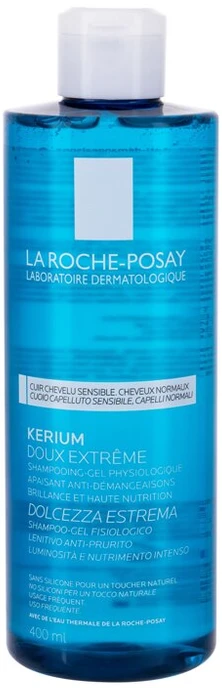 La Roche Posay Kerium Extra Gentle Šampūnas švelnus plaukų šampūnas, 400 ml