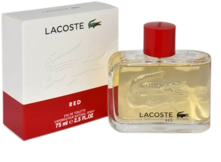 Lacoste, Raudona, Eau De Toilette, For Men, 75 ml