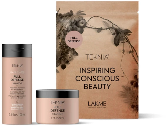 Apsauginis serumas plaukams Lakme Teknia Full Defense Serum, žalingo aplinkos poveikio paveiktiems plaukams, 100 ml