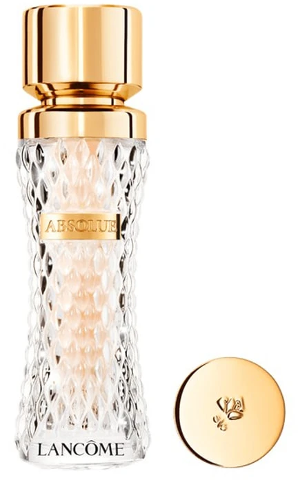 Lancome Absolue The Fluid skystas švytintis makiažo pagrindas ir serumas 2 viename Ivoire 110, 35 ml