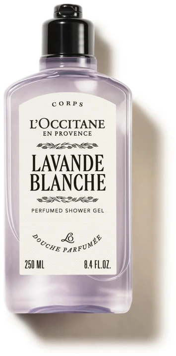 L’Occitane L'Occitane en Provence, Lavande Blanche, Cleansing & Softening, Dušo želė, For All Skin Types, 250 ml Unisex