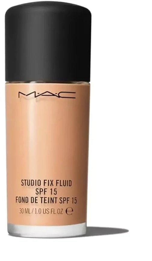 Matinis makiažo pagrindas MAC Studio Fix Fluid SPF 15 24HR Matte Foundation + Oil Control, spalva: NW25, 30 ml