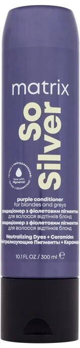 Matrix kondicionierius su neutralizuojančiu ir drėkinančiu poveikiu So Sidabrinis (Violetinis kondicionierius), 300 ml
