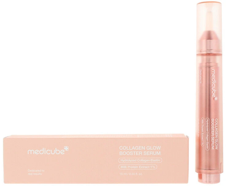 Medicube Collagen Glow Booster Serum odos senėjimą stabdantis serumas 15 ml