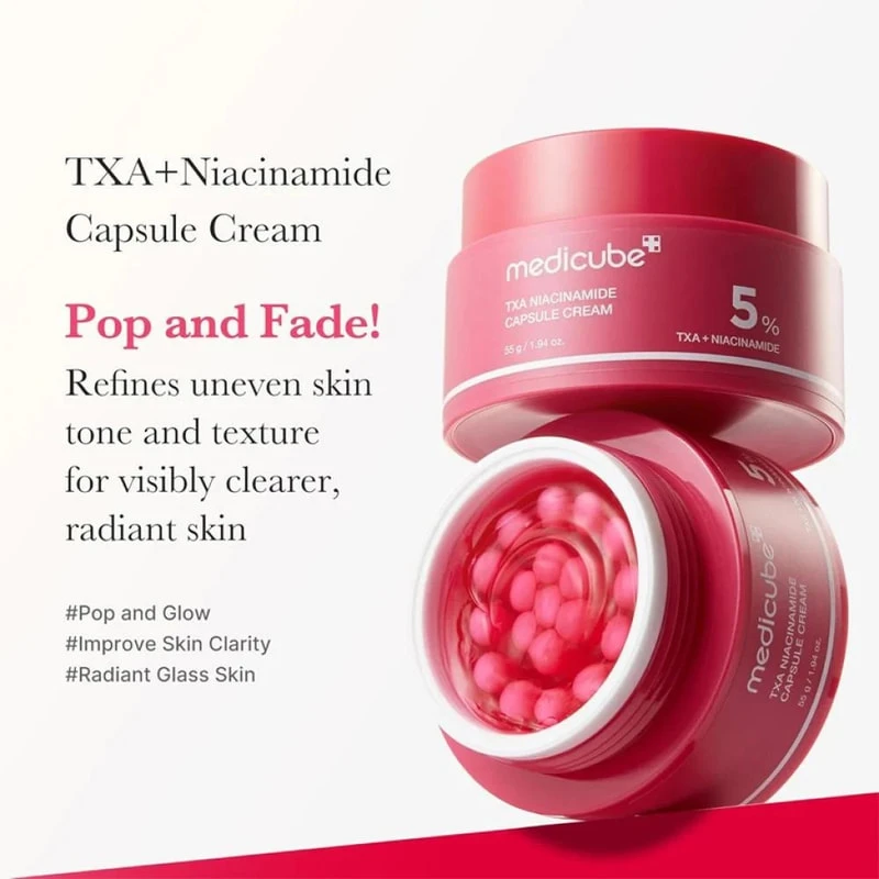 Medicube Txa Niacinamide Capsule veido kremas 55g