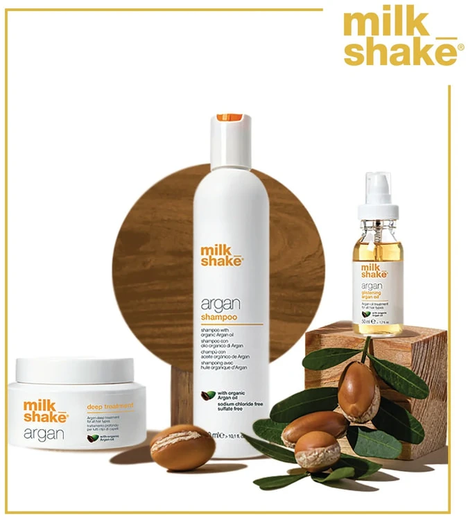 Šampūnas su argano aliejumi Milk Shake Argan Šampūnas 1000ml