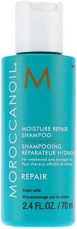 Šampūnas pažeistiems plaukams Moroccanoil Moisture Repair, 70 ml