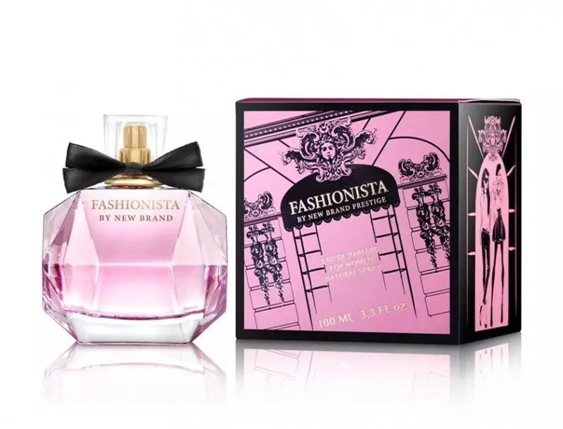 New Brand Parfums New Brand Prestige Fashionista EDP parfumuotas vanduo moterims, 100 ml