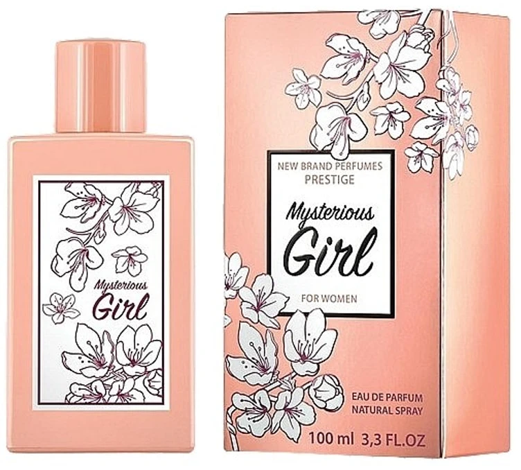 New Brand Parfums New Brand Prestige Mysterious Girl EDP parfumuotas vanduo moterims, 100 ml