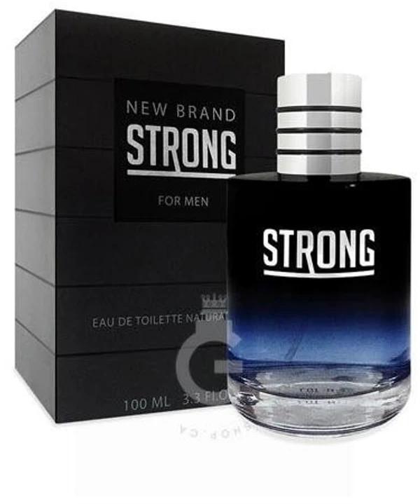 New Brand Parfums New Brand Naujas prekės ženklas, stiprus, tualetinis vanduo vyrams, 100 ml vyrams