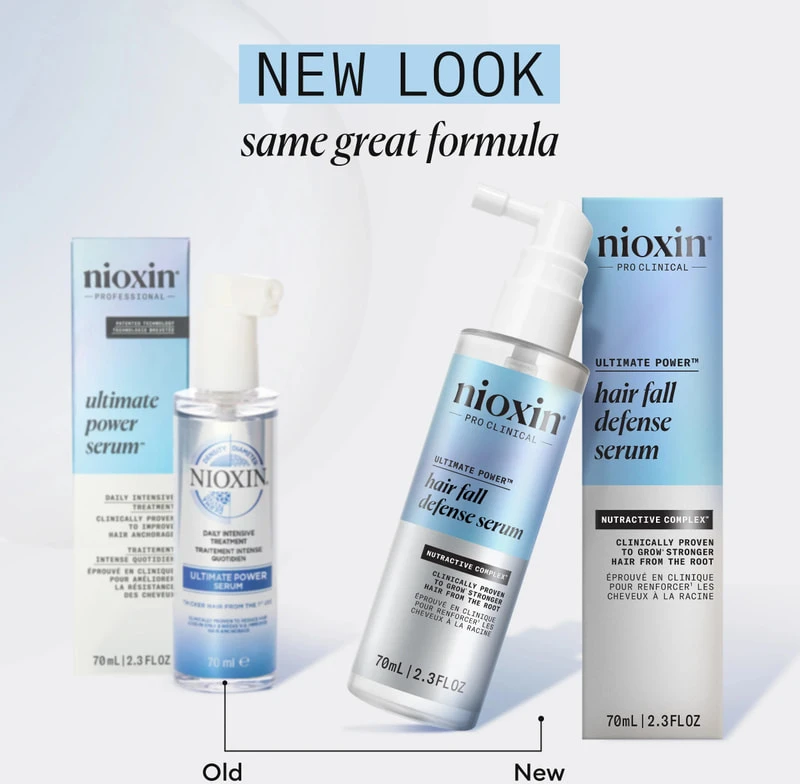 Nioxin Ultimate Power Hair Fall Defense Serum Hair Serum, 70 ml
